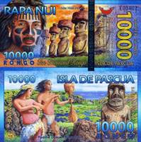 *10 000 Rongo Veľkonočný ostrov 2013 polymer - Kliknutím na obrázok zatvorte -